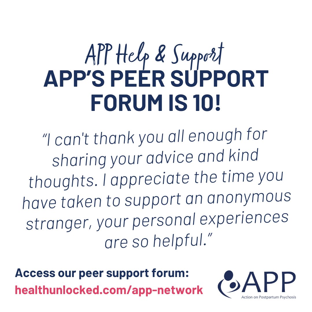 ActionOnPP's tweet photo. APP’s #PeerSupport forum went live 10 years ago. Over the last decade, the forum has continued to grow into the warm and welcoming community it is today.
💜 These comments help to show how important the forum is.
Read more: https://t.co/3cbHicl7tb https://t.co/MjLgHBpOHf