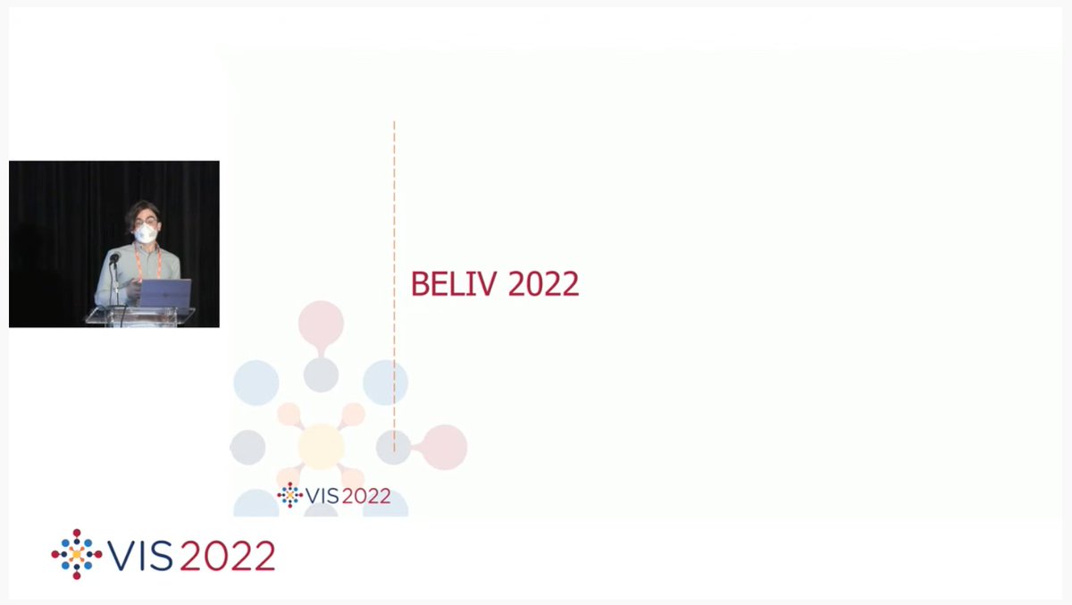 jsndyks's tweet photo. Nice #BELIV keynote at #IEEVIS from @cfiesler.
Opened up important issues and offered actionable ways forward.
Weird that we use tine windows for the stream.
Option-SCROLL makes the tiny speaker bigger on a Mac. https://t.co/2paGpIv81x