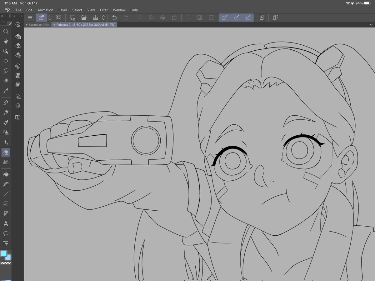 RadRussArt's tweet photo. Rebecca Line Art

#anime #animeart #animefanart #manga #mangaart #mangafanart 
#videogames #videogamesart #videogamesfanart #cyberpunk #cyberpunkart #cyberpunkfanart #cyberpunkedgerunners #cyberpunkedgerunnersart #cyberpunkedgerunnersfanart 
#rebecca #rebeccaart #rebeccafanart https://t.co/0XarjsMKvG