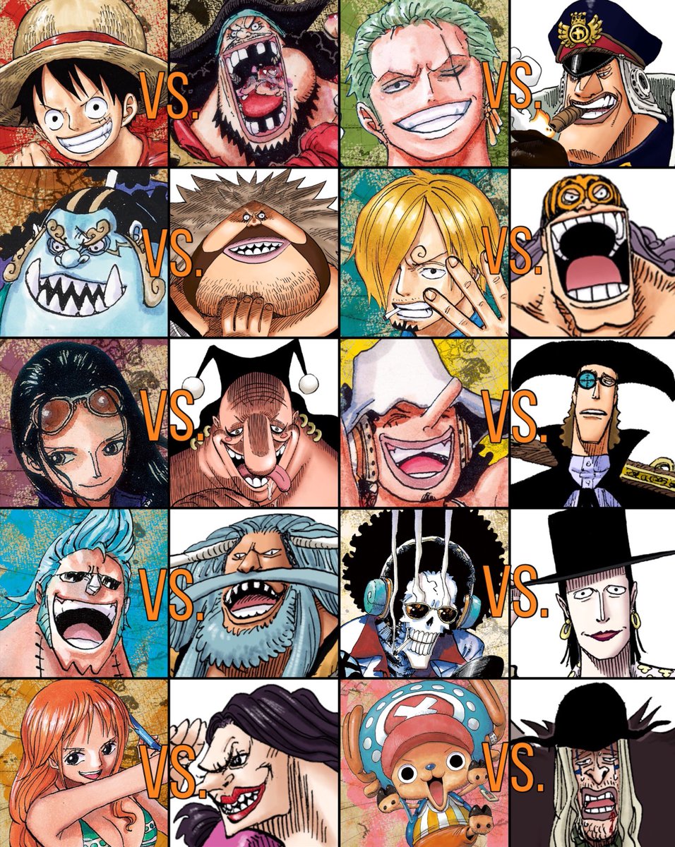 #ONEPIECE "STRAWHATS VS. BLACKBEARDS"