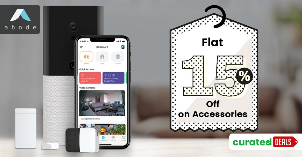 curated_deals's tweet photo. It is an easy way to unveil the latest smart home accessory at low-cost abode cam 2 with 24/7 video recording @goabode.
Closeout with 15% off on your orders
For more info: https://t.co/jOvgdgUwzv
#security #goabode #camera #homekit #homesecurity #smarthome https://t.co/gqctu0wbte