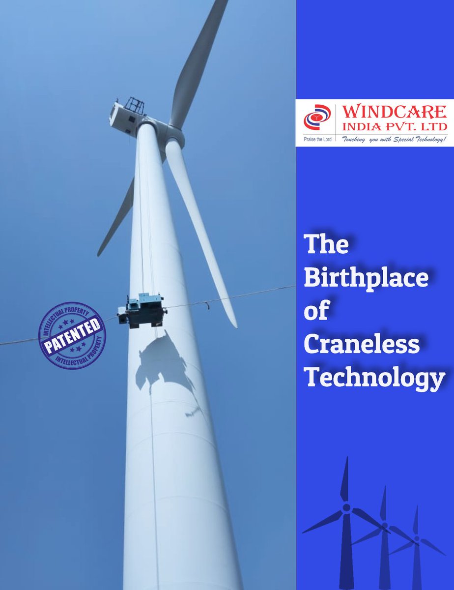 Windcareindia's tweet image. Hey Guys!

A click from the work spot of a Generator work for a 2 MW machine which was done by our successful team for a leading company in the wind industry.

#windcare #componentreplacement #windenergy #windpower #windturbines #renewableenergy