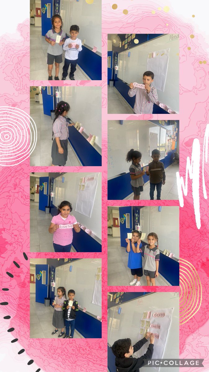 samah_hosna's tweet image. First graders are ready to start learning numbers to 20! 
Today, they did different activities to practise #numbers from 11 to 15! @MakAishaSchool @FawziehHn #math_is_fun