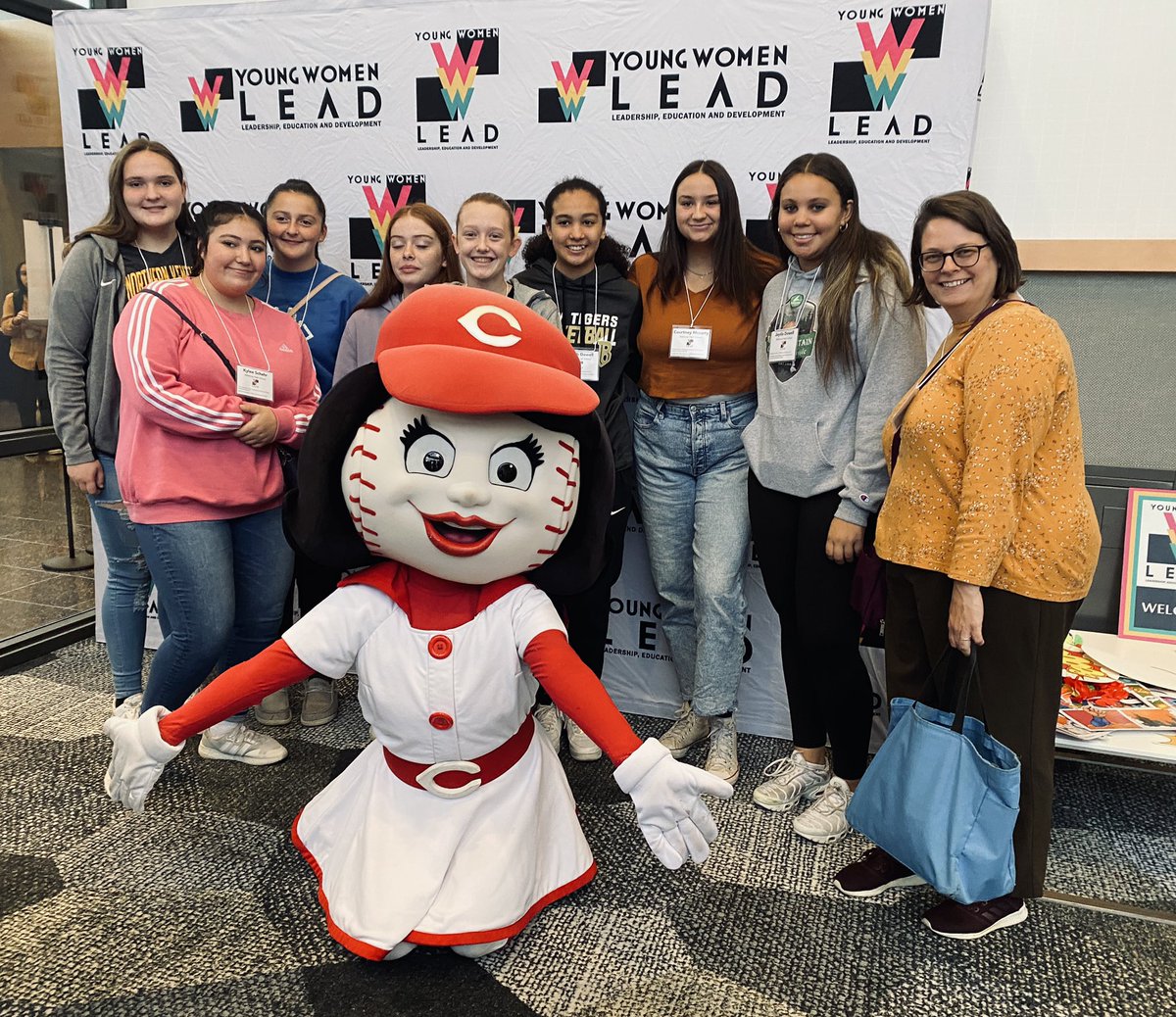 Kicking off the week at the Young Women Lead conference with some amazing BHS leaders! #LoveTheVue