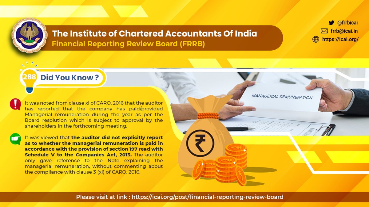 frrbicai's tweet photo. @frrbicai @theicai @drdebashismitra
@AniketTalati @CaDurgeshkabra
@AbhayChhajed17 @CAkemishaSoni
@CAHansRajChugh @CAPramodLunawat
@CaDayaniwas
#DidYouKnow #caro2016 #companiesact #shareholders #boardresolution #managerialremuneration https://t.co/UsJSWEWnAg