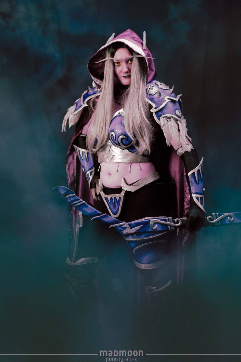 JustGenCosplay's tweet photo. Let's do a throwback to my first costume! I realised I'm now well into the double figures of costumes! Sylvanas was such a dream for me, and I tried her as my first costume because you gotta do what you are passionate about! But so many things I'd do differently now!! #sylvanas https://t.co/abSo9WZgIg