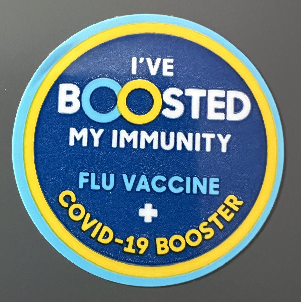 Mattpeel1980's tweet photo. That’s me #boosted 💉 for winter, with my Flu and COVID jab. #ProtectSelf #ProtectOthers https://t.co/pfvH9vO4fZ