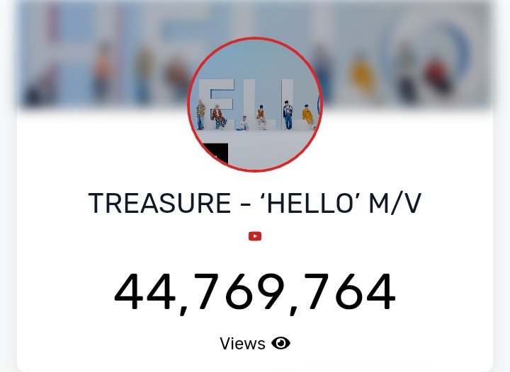 TRSR_PROTECT10's tweet photo. 📢#HELLO MV VIEWS
as of 9:45 pm kst
🔐 50M - Goal
Views- 44,769,764
230,236 ➡️ 45M
Likes- 1.015K
Let's unlock 45M teumes! Keep on streamingg!
#Stream_HELLO #TREASURE @treasuremembers https://t.co/kN5N9PJHTV