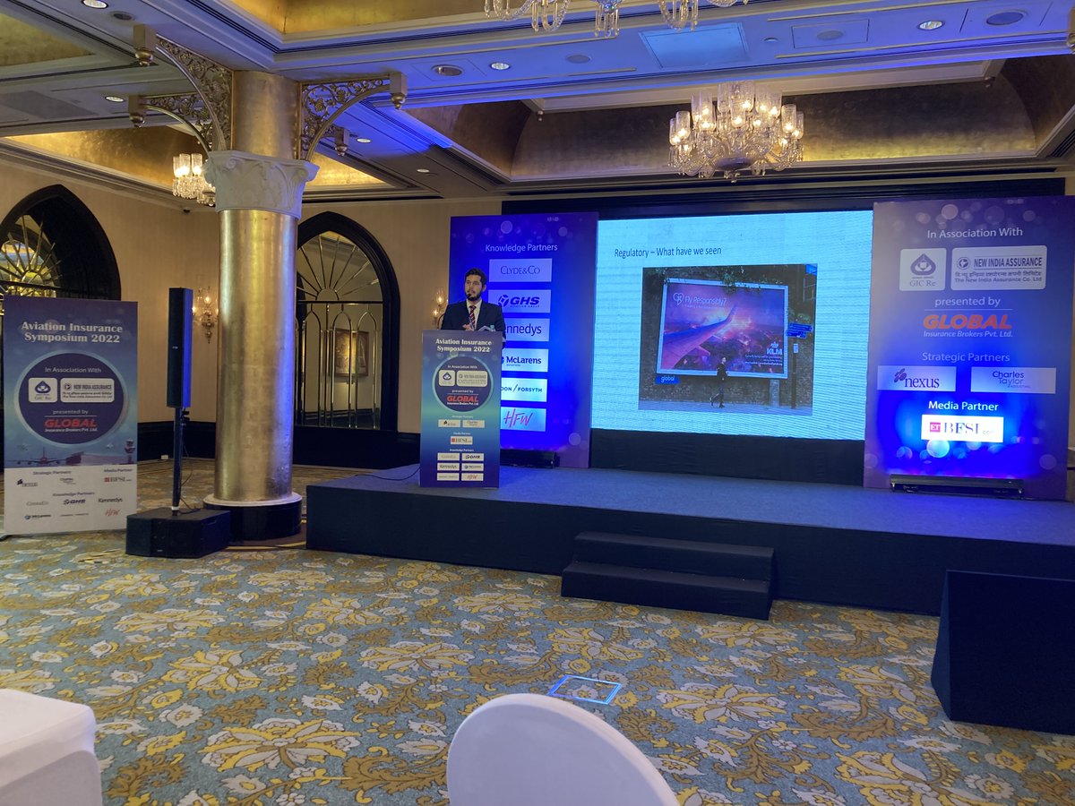 AviationClydeCo's tweet photo. Partner John Samiotis &amp; Associate Chris Smith spoke on the topic of "𝗘𝘃𝗼𝗹𝘃𝗶𝗻𝗴 𝗿𝗲𝗴𝘂𝗹𝗮𝘁𝗼𝗿𝘆 𝗮𝗻𝗱 𝗹𝗶𝗮𝗯𝗶𝗹𝗶𝘁𝘆 𝗹𝗮𝗻𝗱𝘀𝗰𝗮𝗽𝗲 𝘄𝗼𝗿𝗹𝗱𝘄𝗶𝗱𝗲 𝗮𝗻𝗱 𝗶𝗻 𝗜𝗻𝗱𝗶𝗮𝗻 𝘀𝘂𝗯𝗰𝗼𝗻𝘁𝗶𝗻𝗲𝗻𝘁" at the Aviation Insurance Symposium in Mumbai. #Aviation https://t.co/IEFAY2zmhp