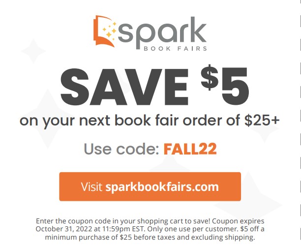 Our Spark Book Fair is open today through the 25th! sparkbookfairs.com/organization/L… Scroll to the bottom of the page and click Support this Fair! Check out some amazing books & be sure to use the coupon code when ordering over $25! #alwaysirish #sparkbookfairs #schoolbookfair