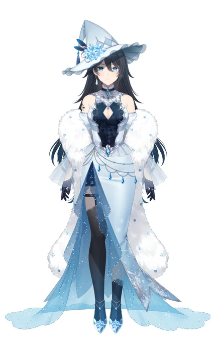 熨斗目メナさん()の立ち絵を制作させていただきました!応援よろしくお願いします  