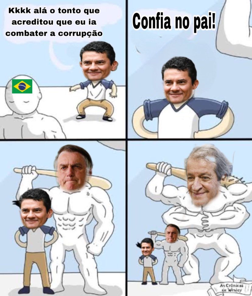 A CBM criou um telegram pra - Corrupção Brasileira Memes