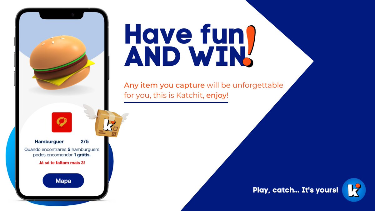 KatchitFun's tweet photo. 🚀 Play to earn! ⚡Have fun!
Any item you capture will be unforgettable for you, this is Katchit, enjoy!
#Playtoearn #gamificação  #Metaverse # https://t.co/40shAUy7Xl