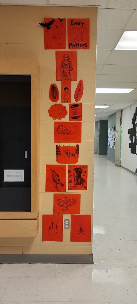 SKamboe's tweet photo. Every Child Matters #CKHS #deepexpresion #amazingart #studentscare https://t.co/AzLnU8Px0r