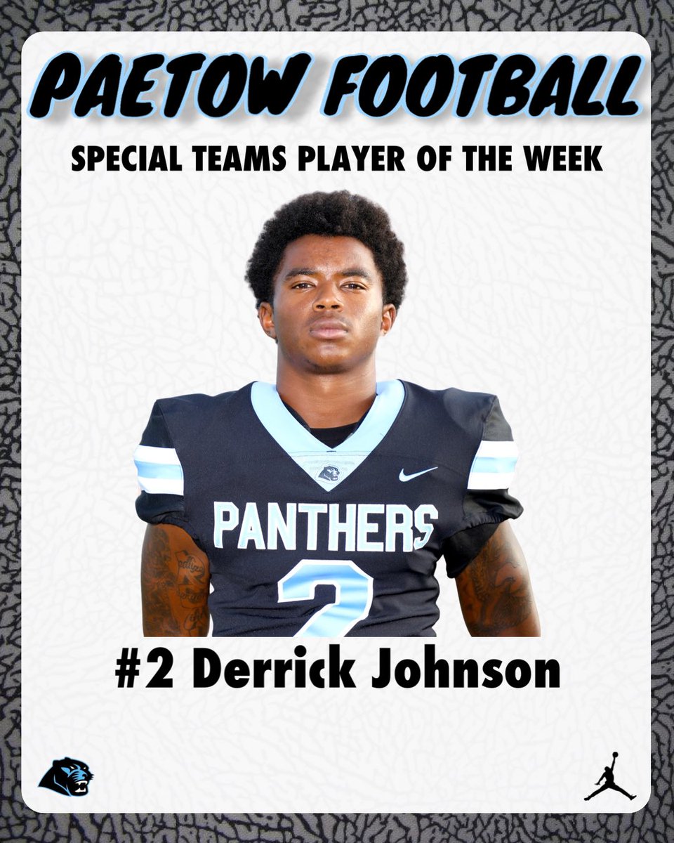 CoachGingold's tweet photo. Special Teams Player of the week @Derrickx2x this dude does it all! 3 punts pinned inside the 20, 2 Punts 45+ yards, and a kick return to the opponent 30 yard line 🏴‍☠️ https://t.co/EONe4dS0mE