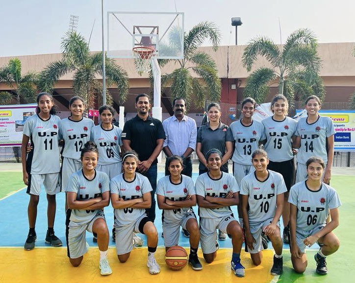 upba2017's tweet photo. Uttar Pradesh senior women team qualifies for the upcoming national championship. Secured second place in the East Zone Basketball Championship held in Bihar. https://t.co/jskqqIEsqZ