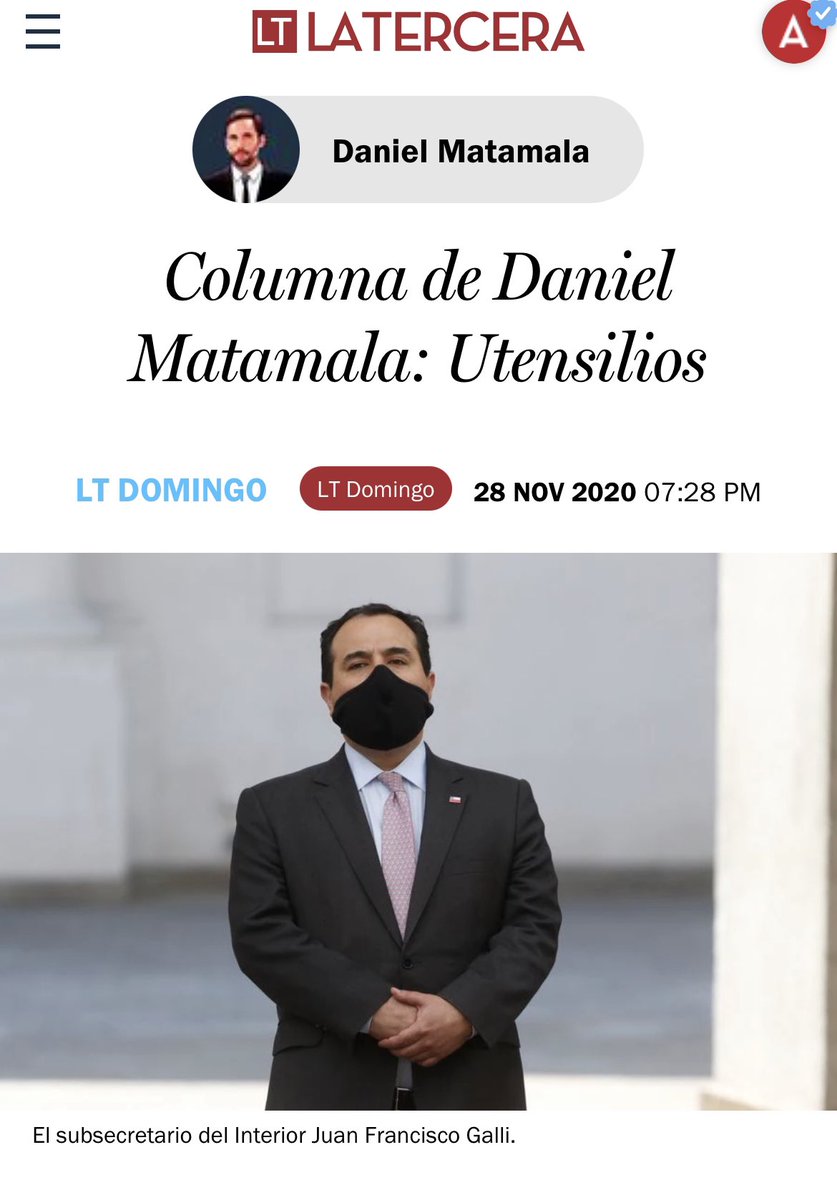 GalliJF's tweet photo. “Para mis amigos, todo. Para mis enemigos, la ley”, es una frase que se le atribuye al líder mexicano Benito Juárez”. Así partía la columna de @DMatamala en nov 2020. Luego de su última columna parece que lo mismo aplica para sus escritos. Va 🧵 https://t.co/LsHPr7aIKu