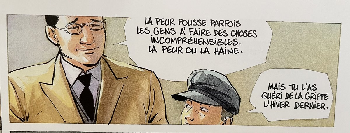 3gr3S_S3rg3's tweet photo. 1/.
Le projet Bleiberg (trilogie)🤩👌🏻
#LeTendre #Khara #Peynet @EditionsDargaud 
1er opus haletant mais sombre qui pose les bases du #thriller .
Corbin, riche mais rongé par la mort du nouveau né qu’il a tué dans un accident de voiture, se voit ressurgir un passé lourd,👇🏼 https://t.co/75vcscJlBm