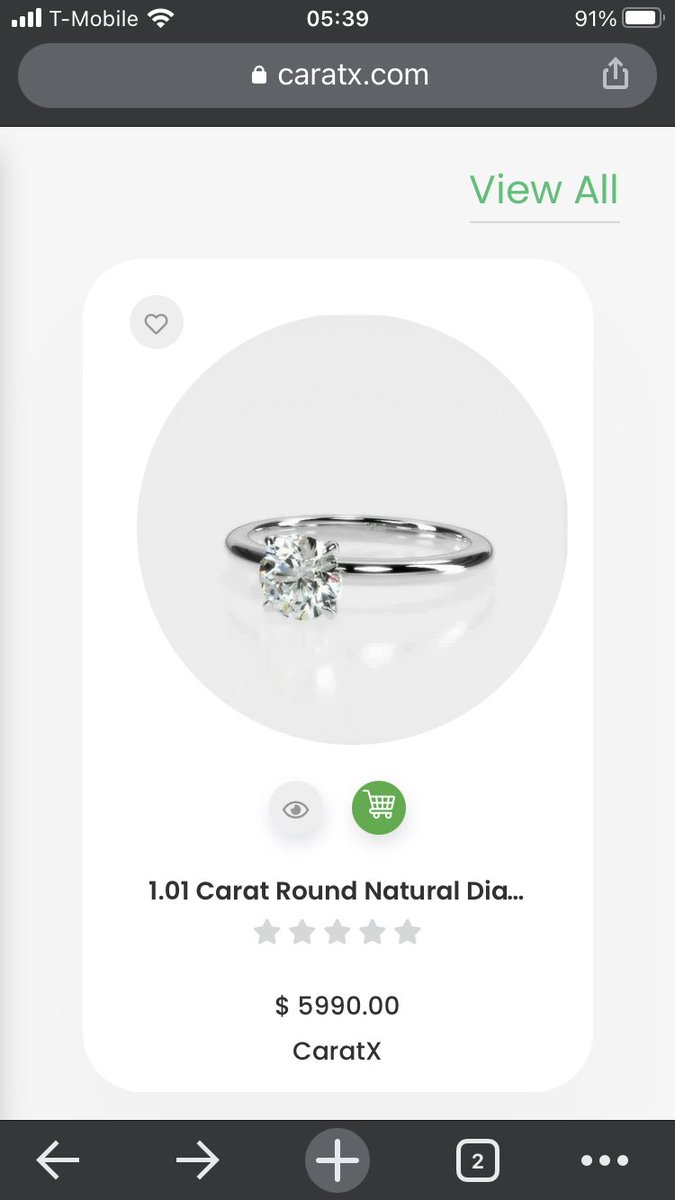 RealCaratX's tweet image. The latest and the greatest! CaratX is fully mobile optimized for buyers and sellers on the CaratX marketplace. Easy peasy. #caratx #diamonds #gemstones #jewelry