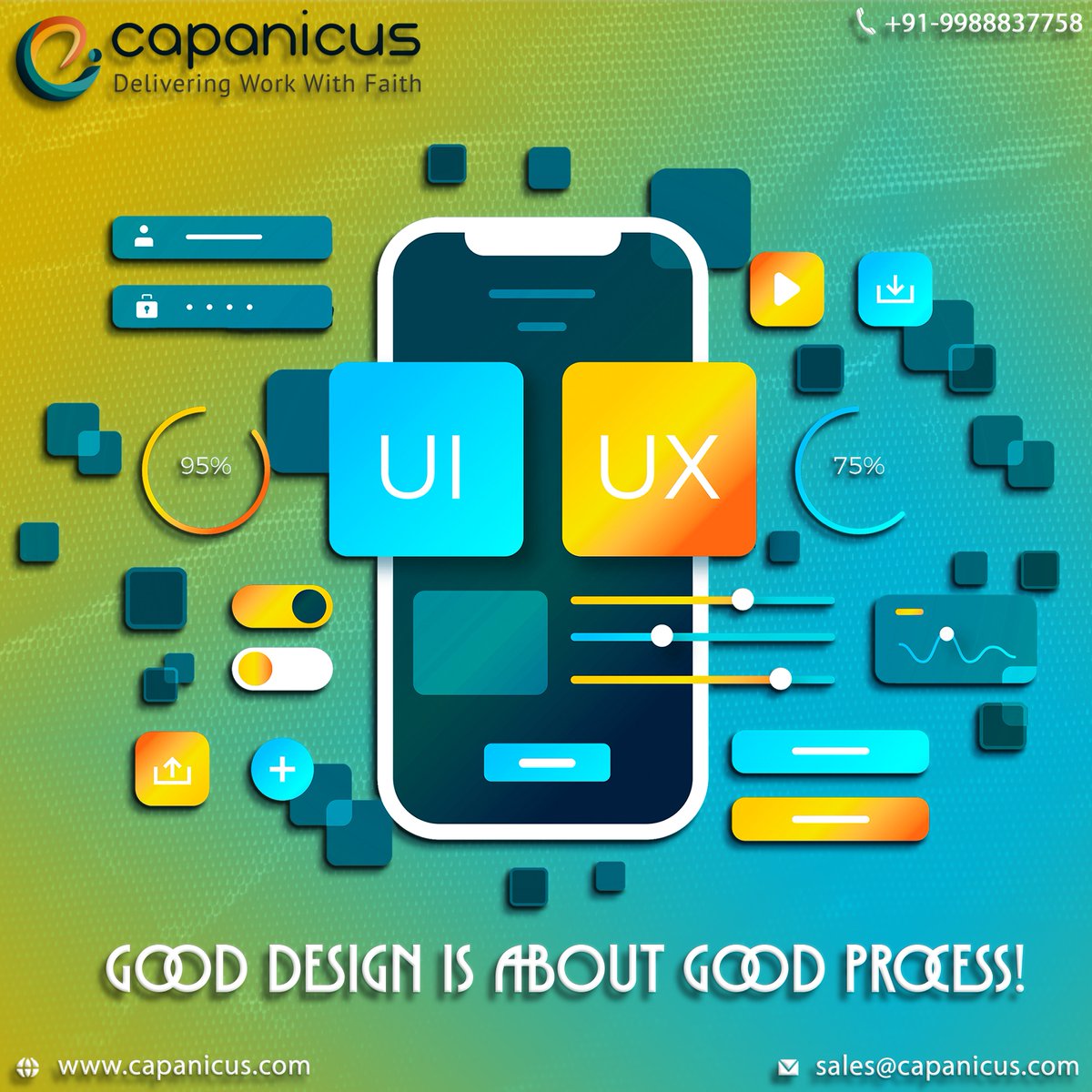 Capanicus's tweet photo. We have expert #UI/UX #designers who have a creative vision to #develop an ideal user #experience that makes #interactions and #impresses the end #user.

#ui #ux #appdesign #interfacedesign #userinterface #interface #userexperience #learningapps #designinspiration #uidesign https://t.co/Kq9vvmPSYV
