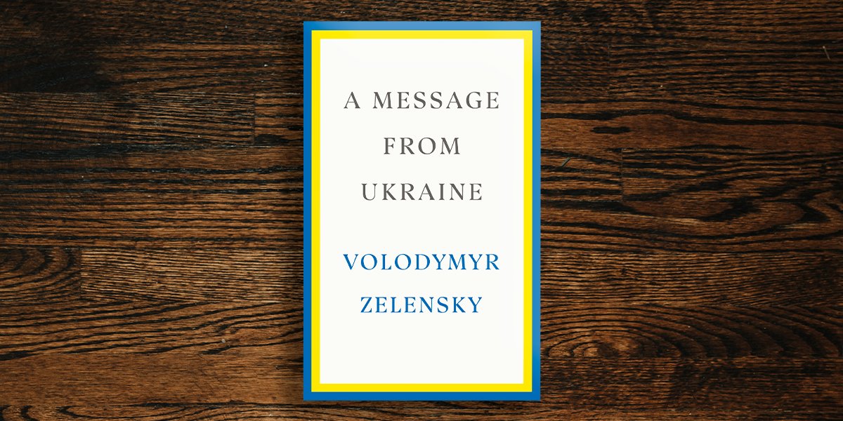 We're deeply honoured to be publishing #AMessageFromUkraine this November. The only book officially authorised by President Volodymyr Zelensky. A rallying call to support Ukraine and stand up for democracy, you can read all about it here: linktr.ee/amessagefromuk…