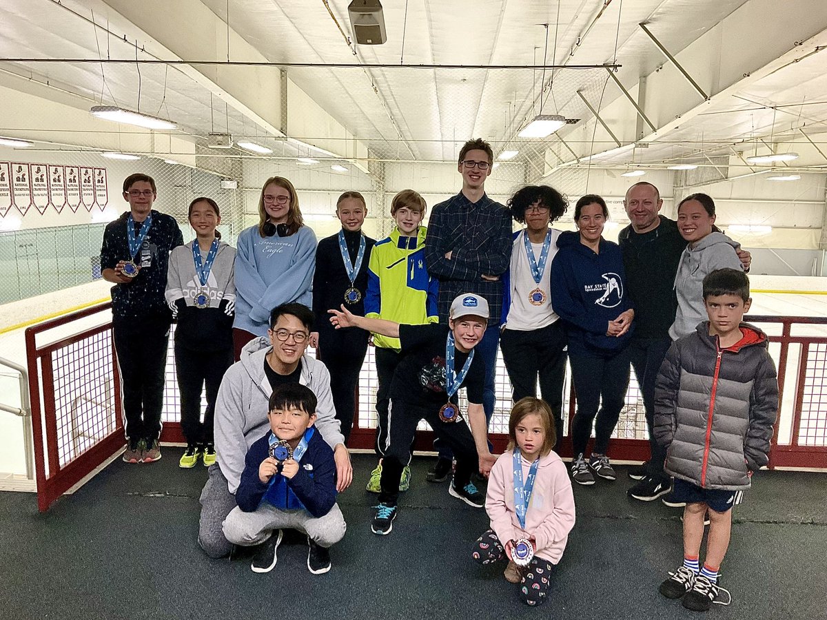 Fun fact: Every Bay State athlete is leaving this meet with at least 1 new personal best time! Congratulations team! #baystate #speedskating