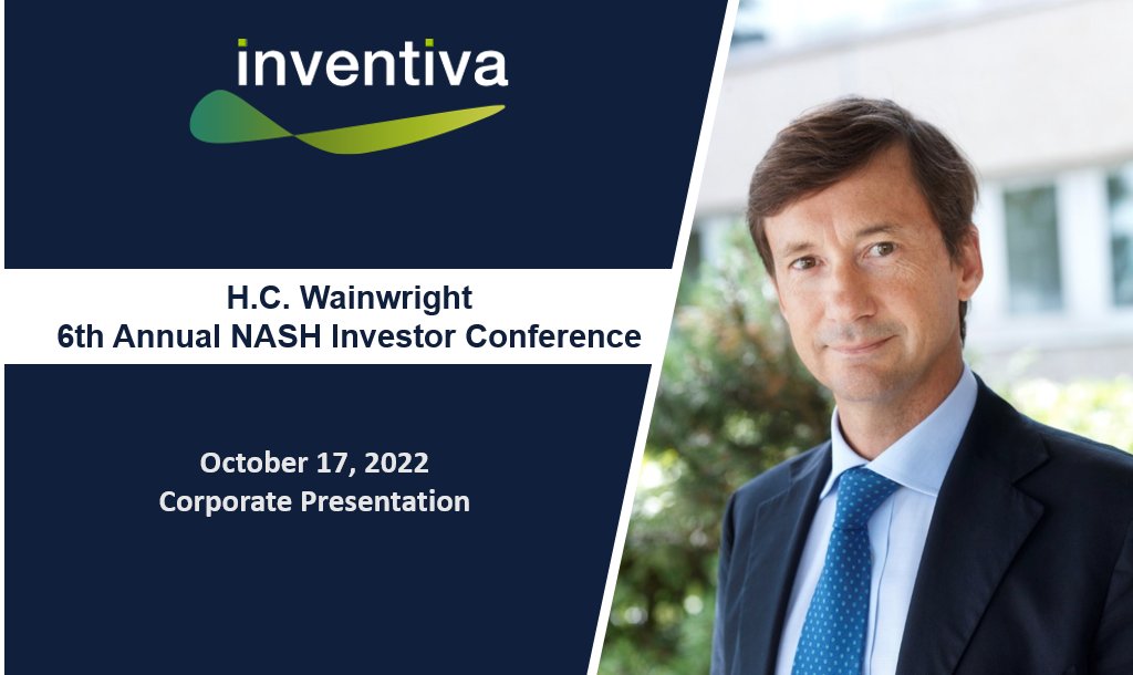 InventivaPharma's tweet photo. Today at 10am EST, join our CEO, Frederic Cren for a fireside chat at the @HCWCO 6th Annual #NASH #Investor Virtual Conference. 

To register: https://t.co/gc8yPrw3Tq

For more information about Inventiva: https://t.co/ZyaE3Nz5IQ

#Biotech #Pharma #CEO #lanifibranor $IVA https://t.co/4VVnCYMoed