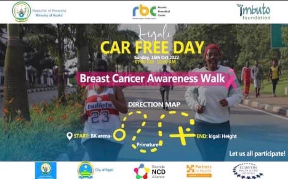 bciea's tweet photo. Breaking news BCIEA is celebrating the first sectoral  collaborative Breast Cancer Awareness Walk in Rwanda check out stake holders you all Ministry of Health ,RBC , imbuto foundation,Ministry of sports,City of Kigali,RNCD,PIH,Clinton foundation,Rwanda from all works of life. https://t.co/CivrbRhA0E