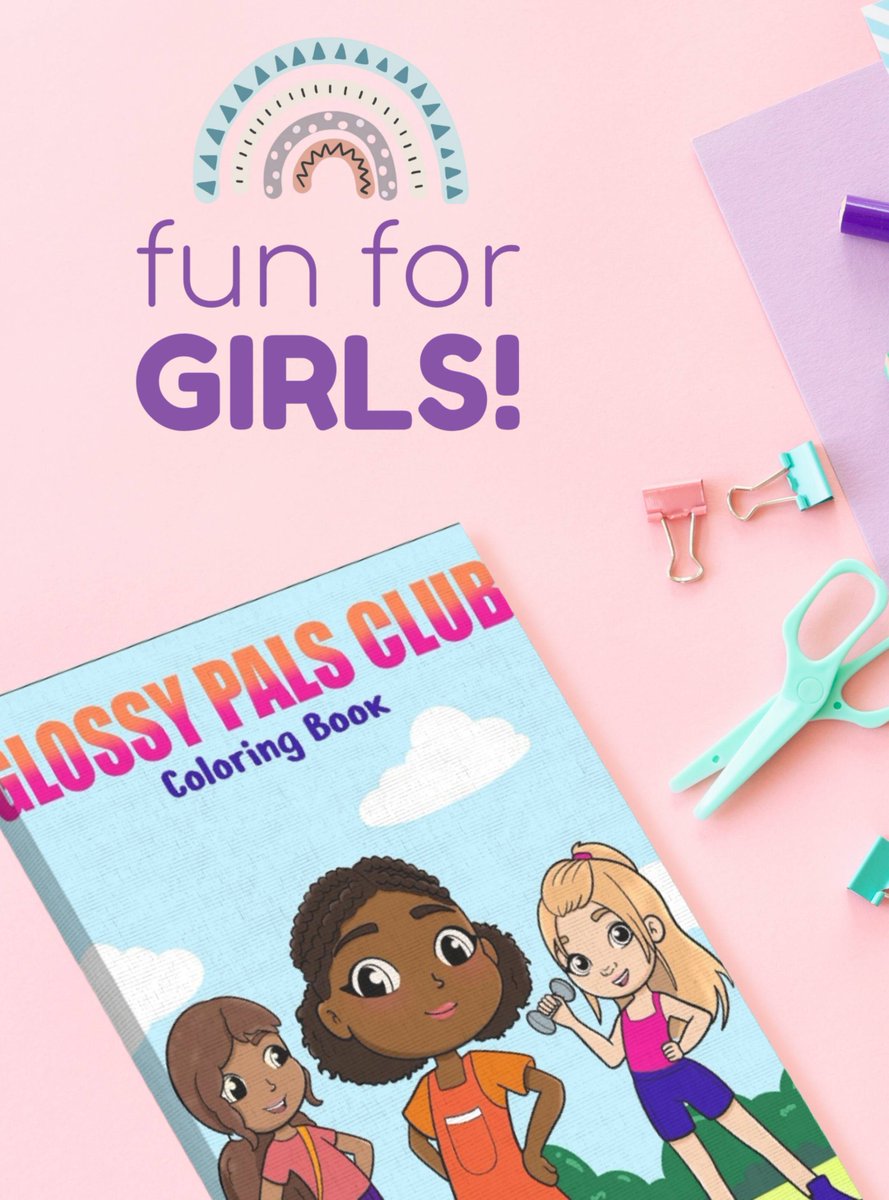 Educateimagine5's tweet photo. Positive Affirmation #coloringbooks for girls! 🌈 Empower girls with hours of fun and Increase fine motor skills in a positive way ✨
#glossypals #glossypalsclubbooks #spreadkindness #coloringbooksforkids #raisingtinyhumans https://t.co/5PJunTcaBF