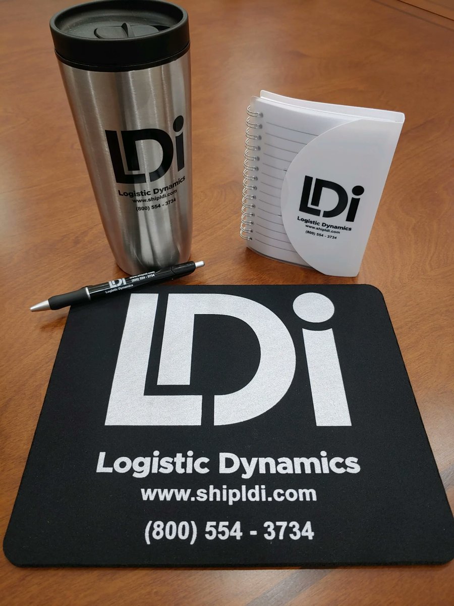 shipldi's tweet photo. Getting ready for Tradeshow season with our NEW LDi gear! Stay tuned to learn about what Tradeshows our team will be at. #tradeshows #logistics #shipldi https://t.co/SJwcDdFbBI