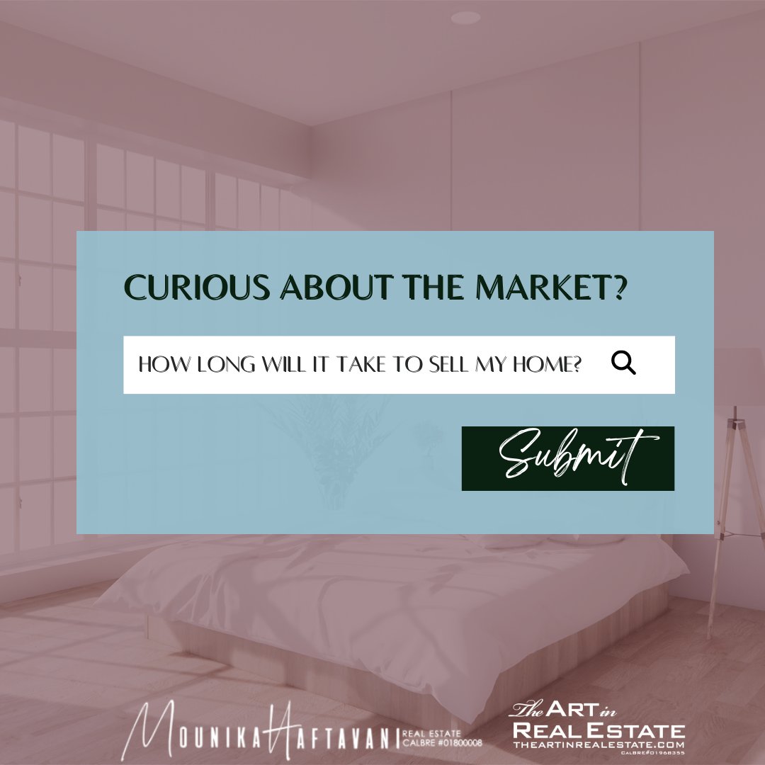 MounikaRealtor's tweet photo. In 2022, in California from listing through closing is approximately 71 days. That's 36 days to get an offer, plus the typical 35-day closing period.

Licensed Real Estate Agent
CalDRE #01800008
The Art in Real Estate
818-437-3308

#MounikaHaftavani https://t.co/6ae9M3xwft