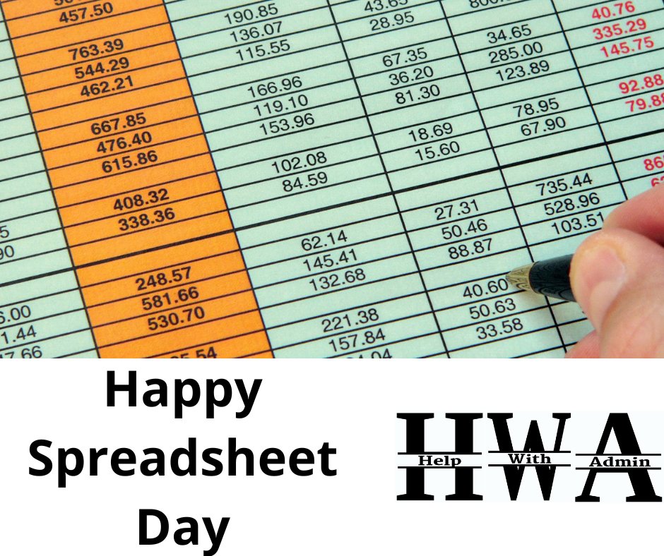 helpwithadmin's tweet photo. 17th October is Spreadsheet Day.
People need them to keep on top of their expenditure and invoices, keeping things in order.
But do you have time to create one in your schedule?
#spreadsheetday #expenditure #adminsupport #doncasterbusiness #doncasterisgreat #helpwithadmin https://t.co/kykKWlPbrK