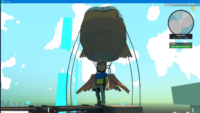 BillLing18's tweet photo. @TheSandboxGame I just participated in the #SandboxAlphaS3Giveaway for a chance to win 500 SAND! Here is my favorite air balloon, check out my screenshot below!
👇 https://t.co/ksNaYwkkc6