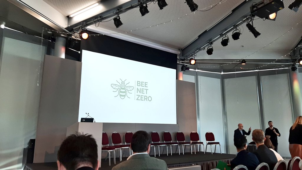 ⏰ It’s time for the workshops with sessions from @En_Innov_Agency, @MIDAS_MCR @greatermanchester and more including the #BeeNetZero initiative which will explore the future innovations that are helping businesses to accelerate progress to #netzero. #GMGreenSummit2022