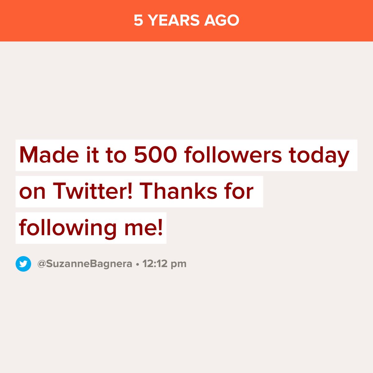 Only 50 more in 5 years.