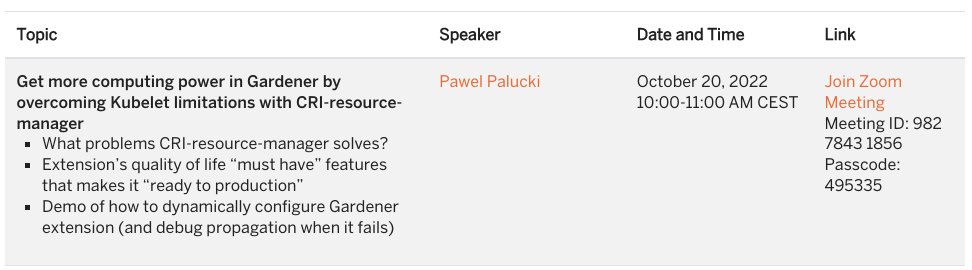 sapopensource's tweet photo. Tune in for this informative session provided by @intel on their contribution to @GardenerProject, powered by #HANACloud.
#opensource #SAPOpenSource 

➡️ https://t.co/CQiwJKRfc1. https://t.co/kIXf7qjFOQ