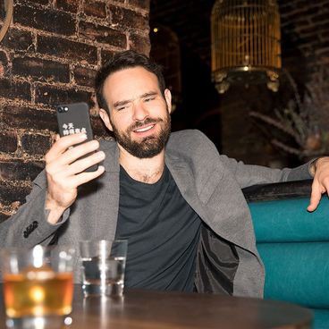 ddcastarchive's tweet photo. Charlie Cox finds out what LMAO means (2018) https://t.co/Bry8KhB5N2