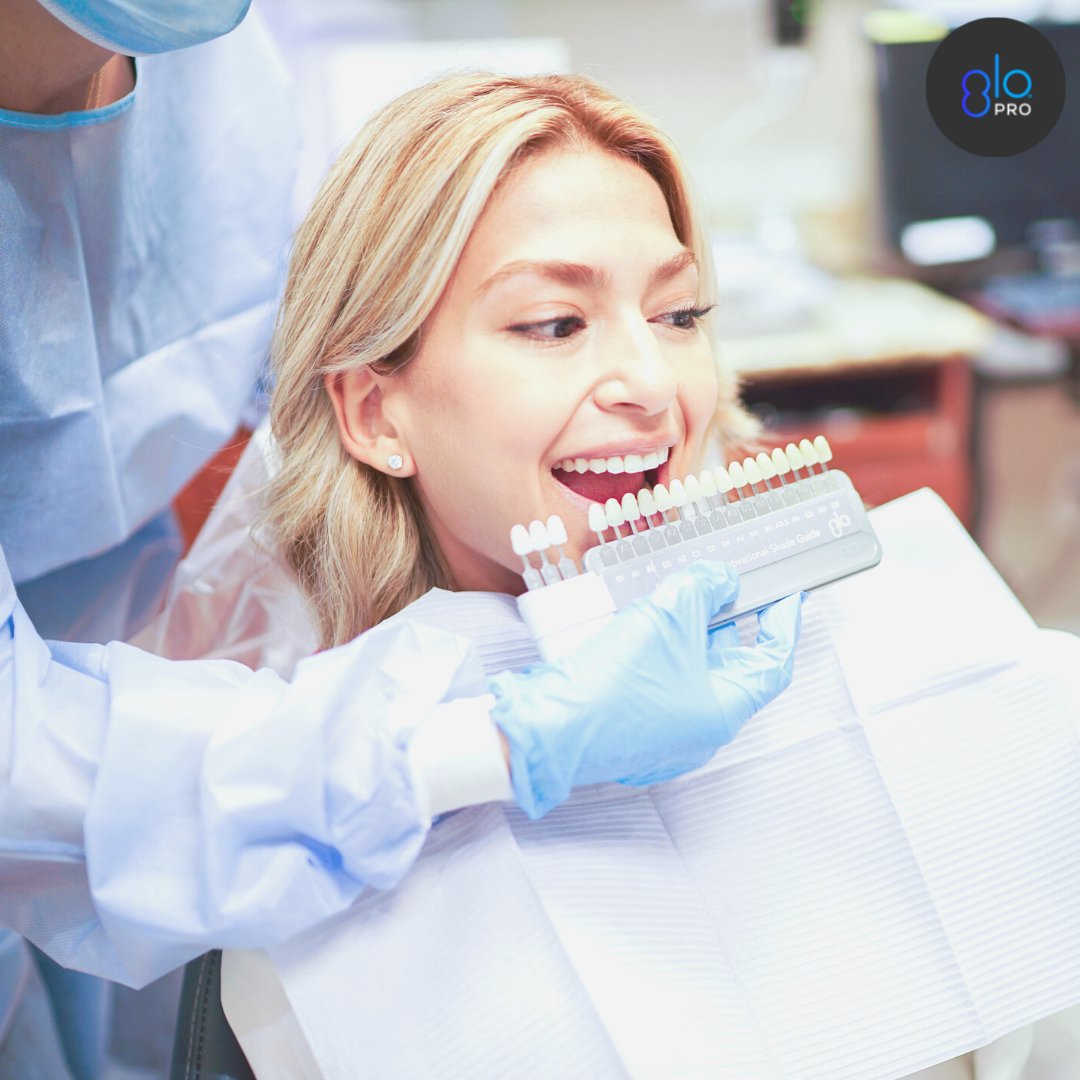 GLOSciencePro's tweet photo. ALL patients want whiter teeth - but won't ask about it on their own. Integrating Motivational Shade Taking into every hygiene visit lets patient discover their full smile potential, leading to happier, healthier patients.
#VITAShadeGuide #GLOSciencePro #GetGLOing #GLOing #GLO https://t.co/0vX2IHv6ha