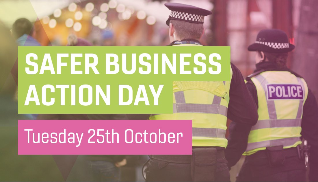 Kiddi_BID's tweet photo. Safer Business Action Day will be taking place on Tuesday 25th October 📅 As part of Business Crime Action Week @KMinsterCops will be visiting town centre businesses to discuss any safety vulnerabilities they can identify and suggest possible improvements ✅

#KidderminsterBID https://t.co/4FqFuNKw5Y