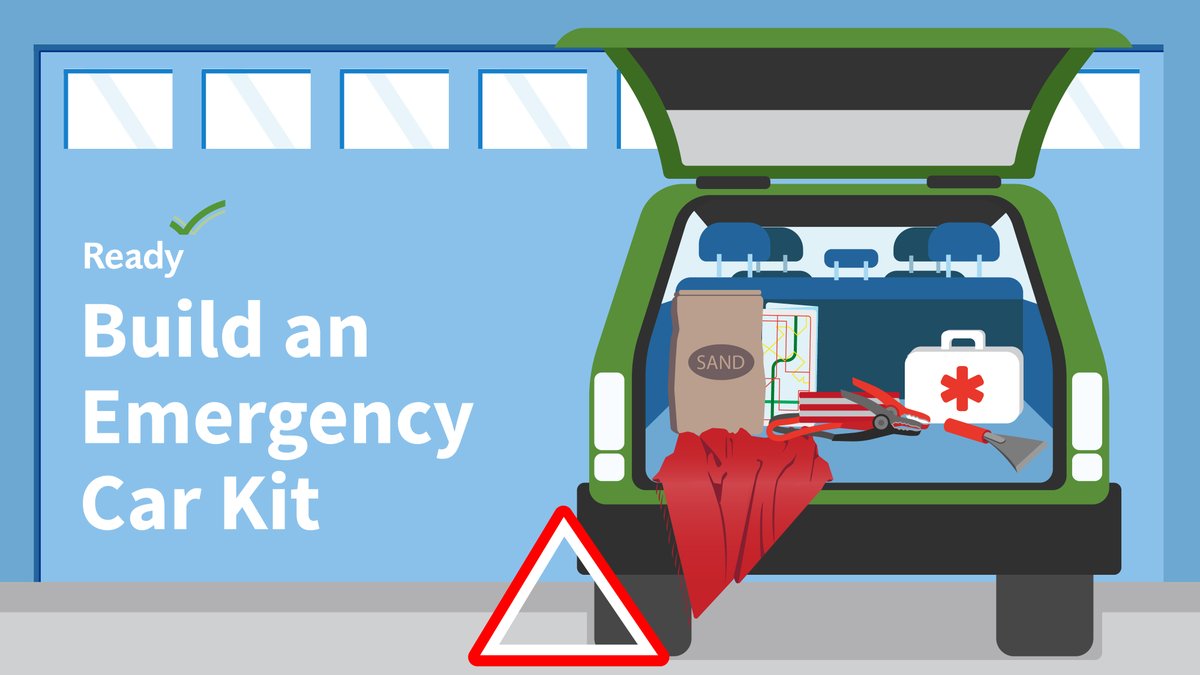 Hitting the road this autumn or winter? Be safe when you travel! 🚗Have an emergency kit in your car 🚗Check for changing weather 🚗Prep your car for all weather 🚗Let others know your route