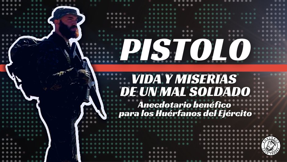 ¡POR FIN LA NOTICIA ESPERADA POR TODOS!

¡Apuntad en la agenda!

¡Lunes 31 de Octubre!

¡Pistoletazo de salida de PISTOLO: VIDA Y MISERIAS DE UN MAL SOLDADO!

vkm.is/pistolo