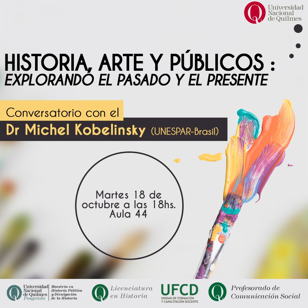 UfcdUnq's tweet photo. Mañana!! si estas interesado en la Historia y la Divulgacion te esperamos!  @Posgrado_UNQ @UNQoficial https://t.co/cwqw9rG2xx