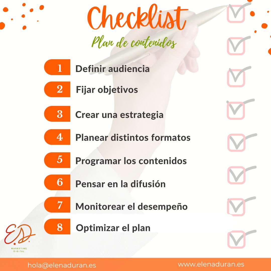 ¿Planificas o improvisas❓🤔

Hoy vengo con un checklist muy interesante sobre el talón de Aquiles de muchos negocios "la planificación de contenidos".

Cuéntame, en comentarios ¿Cómo llevas la planificación de tus contenidos?