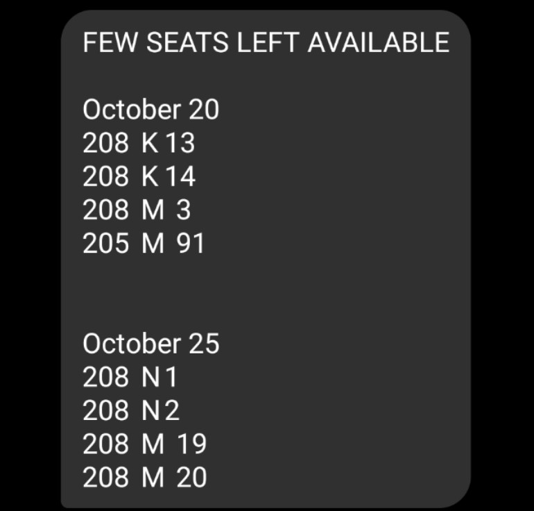OfficialBeadel's tweet photo. Available tickets!! https://t.co/uf00gFniJa
