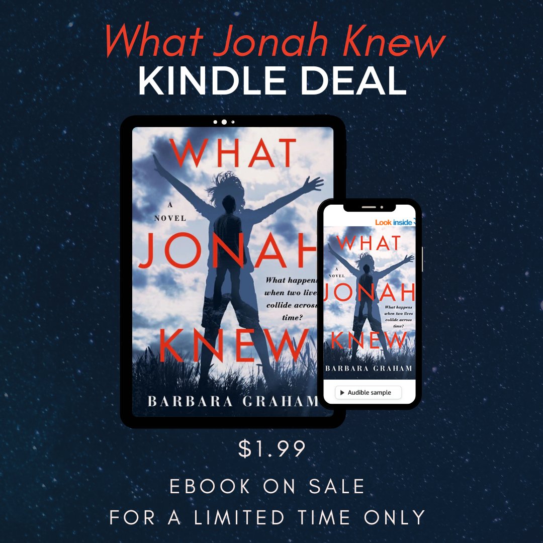 For a limited time, the kindle ebook of What Jonah Knew is just $1.99 on Amazon. 

Get your copy before the deal runs out: amzn.to/3RBgrk2