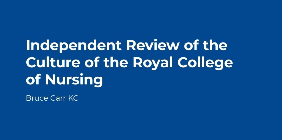 For those who aren't members of <a href="/theRCN/">The RCN</a> or who haven't been able to digest the #CarrReport yet I have put together a thread summarising the report &amp; its wider context below.

TW: Grooming, Misogyny, Sexual Violence

1/