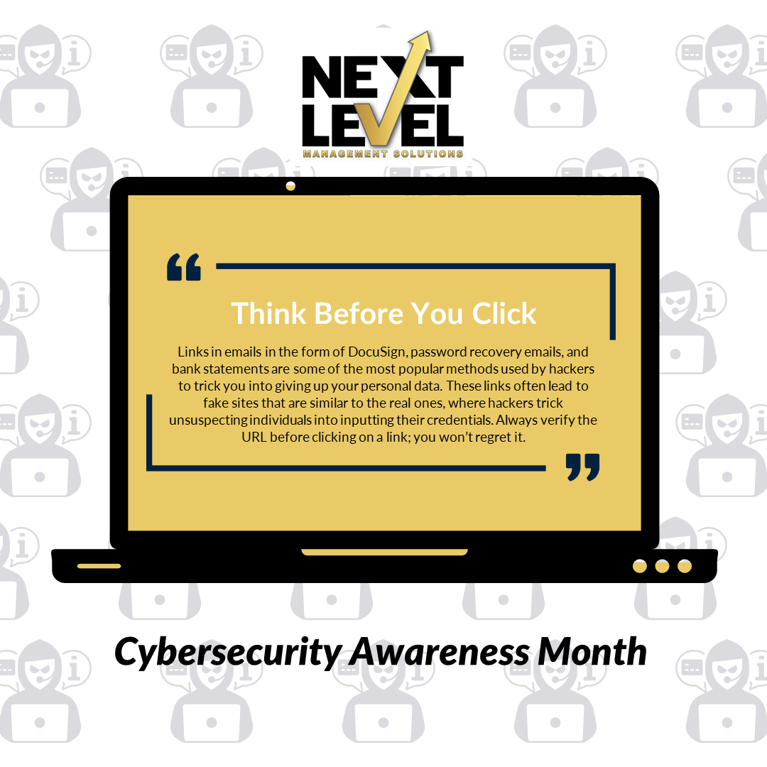 K163rd's tweet photo. Today's cybersecurity awareness tip!
#cybersecuritymonth #cybersecurityawareness #nxlmanagement https://t.co/djwEvDbnMm
