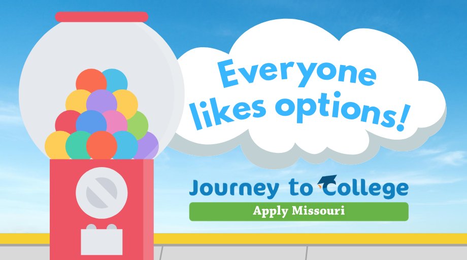 LJCollegeCareer's tweet photo. Apply to more than one college now, choose later. Attend our upcoming #ApplyMO event 10/24-10/26 for assistance filling out your college applications! @Journey2College @rootEdalliance #ClassOf2023 #rootEdMissouri #everystudenteverypath https://t.co/wdVxjKbubS