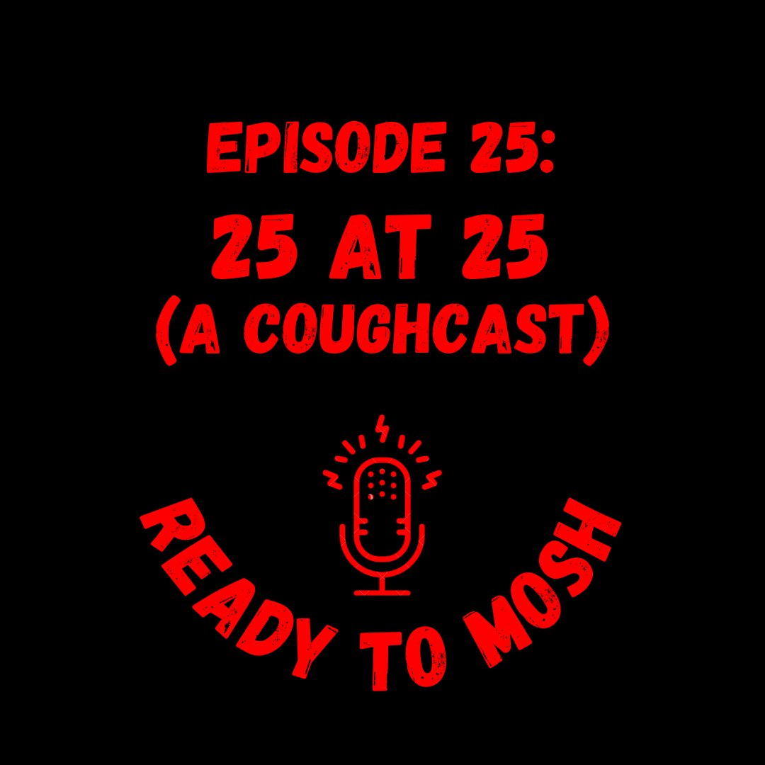 Readytomoshcast's tweet photo. 📢EPISODE 25 - alongside 25 things from 25 years ago, we have the usual music news + history and we review new albums from @officialwed13 and
@chrisalyst (who is also our RTM recommendation this week)
Out now on all podcast platforms - link in bio
#readytomosh https://t.co/Sfmc0F4IkH