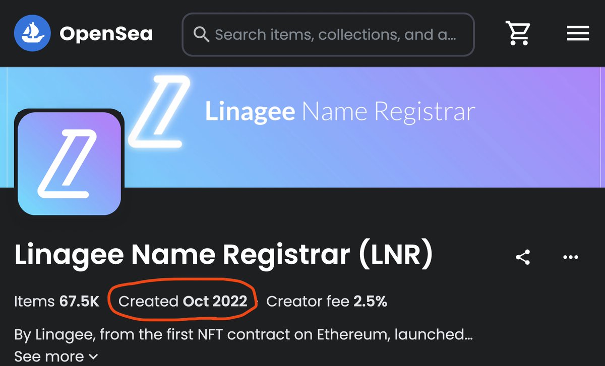 LeonidasNFT's tweet photo. 1/ Petition for @opensea to fix the incorrect creation dates on these 20 Historical NFT collections. 🧵

Retweet to sign. https://t.co/dWAWHLGaHO